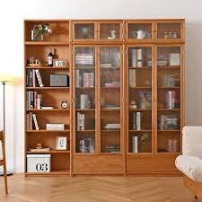 All Solid Wood Bookcase Japanese