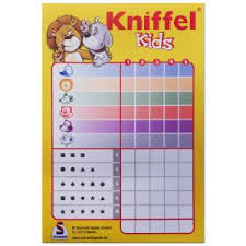 Kniffel ist ein würfelspiel, das erstmals 1956 auf den markt kam. Kniffelkids Block Schmidt Spiele Shop