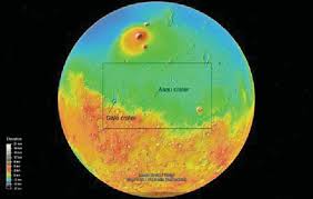 mars orbiter laser altimeter mola map