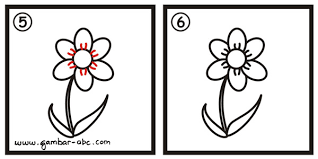 Cara mudah menggambar bunga teratai langkah demi langkah kumpulan mewarnai gambar bunga indonesia alamendahs blog via alamendah.org. Cara Menggambar Bunga Sederhana Dan Mudah Contoh Gambar Mewarnai