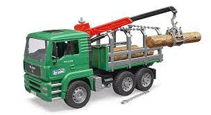 bruder toys forestry man timber truck