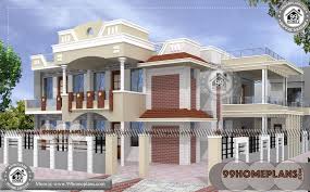 House Design With Floor Plan With Front