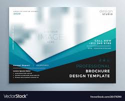 Modern Business Brochure Presentation Template Vector Image