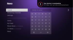 What to do if the red light is on or you see a “Your device is overheating”  message | Roku