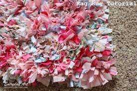 how to make a rag rug tutorial