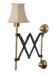 Scissor Accordion Arm Wall Sconce With