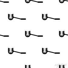 Chain Cleaning Brush Icon Seamless
