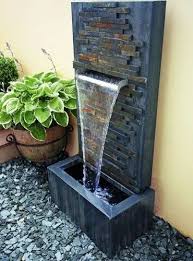 Modern Outdoor Stone Water Fountain
