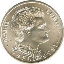 100 francs Marie Curie - France – Numista