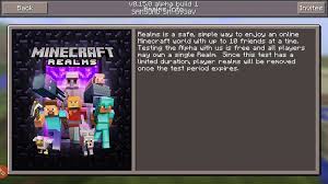 minecraft realms alpha can now be