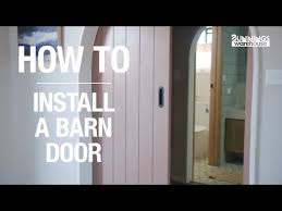 How To Install A Barn Door The Step