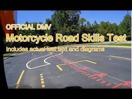 dmv motorcycle road skills test