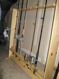 Fishing Rod Rack Diy Fishing Rod Holder