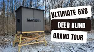 ultimate custom 6x8 deer blind grand