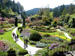 the butchart gardens the traveling