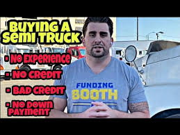 If you can wait, consider focusing on rebuilding your credit before you begin lease shopping. How To Buy Your First Semi Truck With No Experience Bad Credit No Money Down Faq S Answered Youtube