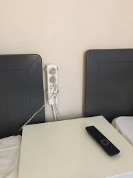 Hiding them in the wall hides a potential fire hazard. Extension Cord Clipped To The Wall As Bedside Sockets Picture Of Hotel Duxiana Kristianstad Tripadvisor