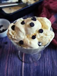homemade ice cream with condensed milk