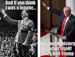 Image result for Hitler/Trump photos