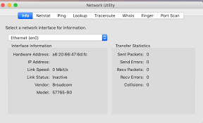 The netstat command shows the services listening to ports on a linux server and the details of any connections currently made to them. How To Use Network Utility On Mac Macreports