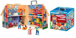La familia feliz tiene la casa más bonita de todas. Chollo Maletin Casa De Munecas Playmobil Por Solo 23 99 18