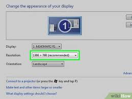 Click advanced sizing of text and other items at the bottom of the window. 5 Ways To Change The Screen Resolution On A Pc Wikihow
