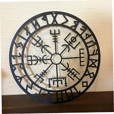 Viking Compass Wall Art Nordic Compass