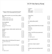 Sample Header Sheet Example Of Survey Form Forms Online Sirs