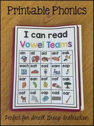 Vowel Teams Printable Intervention Sarahs First Grade