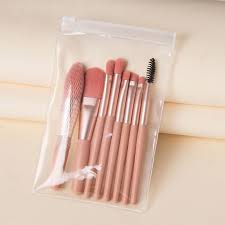 8pcs mini makeup brush set