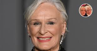 glenn close appears makeup free and