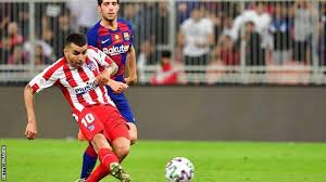 It currently plays in the liga dominicana de fútbol. Barcelona 2 3 Atletico Madrid Angel Correa Winner Takes Atleti Into Spanish Super Cup Final Bbc Sport