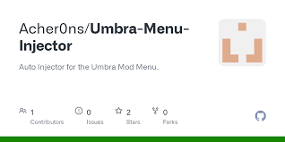 The mod menus available on our site are constantly updated to stay undetected, keeping your game accounts. Github Acher0ns Umbra Menu Injector Auto Injector For The Umbra Mod Menu