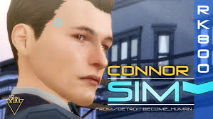 mod the sims rk800 connor sim by