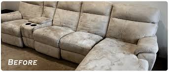 clean a leather sofa
