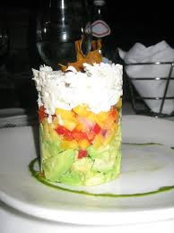 Seafood Chain Restaurant Recipes Crab Avocado And Mango Stack