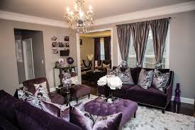 purple house decor homipet white