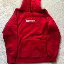 Shop with afterpay on eligible items. Supreme Fw 16 Red On Red Box Logo Hoodie