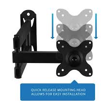 Small Full Motion Tv Wall Mount For 13