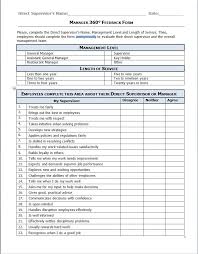 Restaurant Manager 360 Feedback Form Workplace Wizards Employee