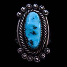 vine native american turquoise ring