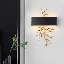 Brass Branch Wall Lamp Wall Sconces