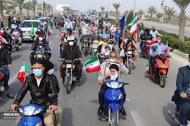 راهپیمایی ۲۲ بهمن ۹۹ بوشهر و حضور متفاوت مردم / بندر بوشهر | خبرگزاری صدا و  سیما