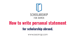 How to Write a Personal Statement for a Scholarship     Steps