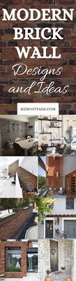 When it's built with brick. 25 Modern Brick Wall Designs And Ideas 2019 Hercottage
