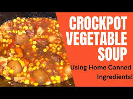 crockpot vegetable soup easy dump and