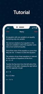 Calculator Equation Solver On The App