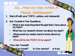 Research thesis statement maker  Outline and thesis generators Are     