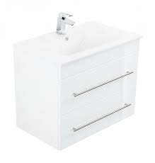 Get trade quality cabinets & other bathroom furniture at low prices. Infinity 750 Bathroom Vanity White High Gloss Vanity Units With Single Wash Basins Emotion Bathroom
