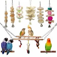Check spelling or type a new query. 7 Pcs Bird Parrot Toys Natural Wood Chewing Toy Bird Cage Toys Hanging Swing Hammock Climbing Ladders Toys Bird Toys Aliexpress